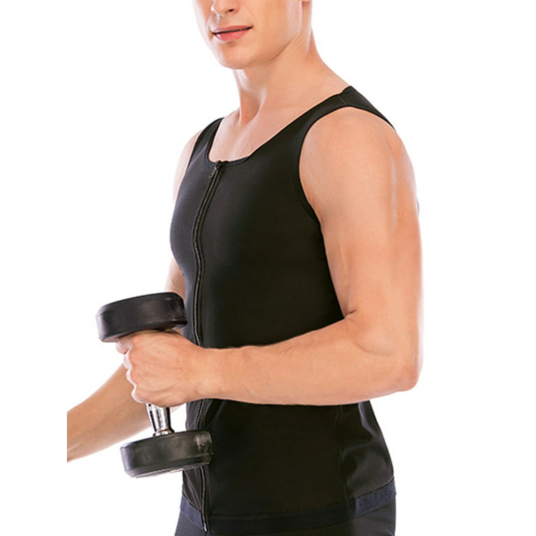 Lightweight Men's Sweat Sauna Vest For Gym Workout - Sweat With IK