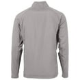 thumbnail image 3 of Men's Cutter & Buck Gray Western Kentucky Hilltoppers Adapt Eco Knit Hybrid Recycled Full-Zip Jacket, 3 of 3