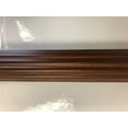 thumbnail image 5 of 2 Inch Diameter Drapery Wood Fluted Curtain Rod 8 FT (Gold), 5 of 5