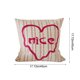 thumbnail image 3 of Funda de almohada estampada a doble cara | Funda de cojín decorativa para sofá, cama o silla | Tejido de lino con cremallera invisible, 3 of 6