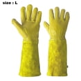 thumbnail image 2 of Guantes de jardinería Guantes de protección de antebrazo largos y resistentes a puñaladas con ribete de rosas, guantes de trabajo para jardín Vhermosa Botas y Guantes, 2 of 5