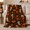 Western Pumpkins, variant on Autumn Buffalo Plaid Maple Leaf Living Room autumn celebration, Warm Flannel Blanket for Living Room and Reading Nook, Festive autumn celebration Scene, Art Lovers autumn celebration Gift