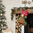 thumbnail image 2 of Xuniizn Christmas Stockings Bulk, Assorted Festive Xmas Stockings for Fireplace Mantel Decor, Traditional Holiday Ornaments, Christmas Decorations for Home, Cloth, 2 of 7