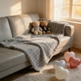thumbnail image 6 of Fleece Throw Blanket for Couch – Soft and Warm Decorative Fuzzy Blanket – Cozy, Fluffy, Plush Lightweight Throw Blankets for Bed, Sofa, 27.6x39.4 inches, 6 of 6