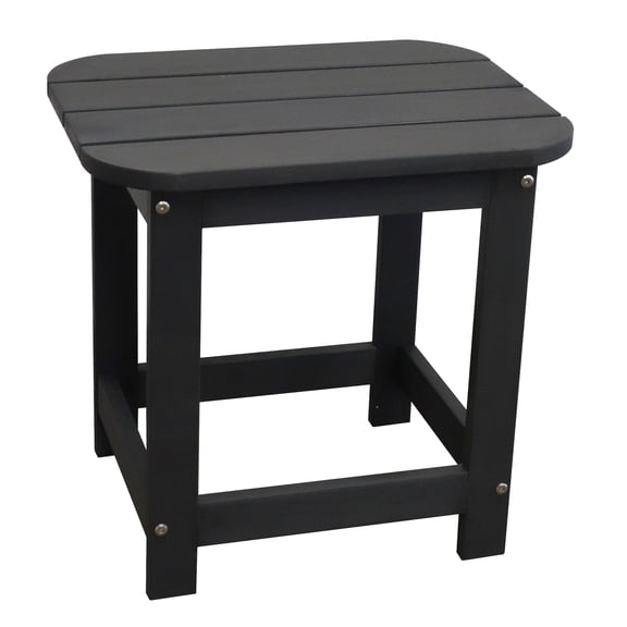 Polystyrene Outdoor Side Table - Black