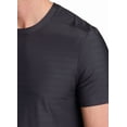 thumbnail image 2 of RBX Active Men's Tonal Stripe Closed Mesh Quick Drying Workout T-Shirt, 2 of 4