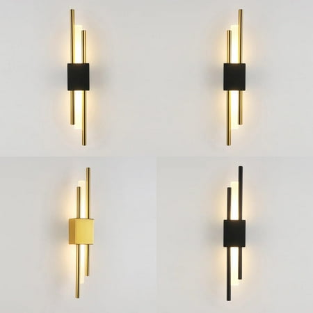 

DUFDIEJ Elegant Stylish and Modern LED Nordic Wall Lamp - Beautiful Sleek Decorative Light for Bedroom Living Room Hotel Stairs - Luxurious Indoor Lighting Solution for Your Bedside A