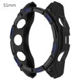 thumbnail image 1 of Pc & Verre Trempé pour Montre 8 53mm/ 47mm Couverture Protectrice Résistante aux Rayures Étanche R1W7, 1 of 1