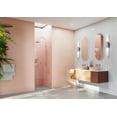 thumbnail image 2 of Illume 31.75 in. x 78 in. Wall Hinged Glass Shower Enclosure, 2 of 7