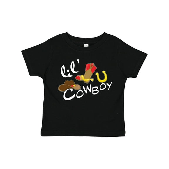 Inktastic Lil' Cowboy Boys Toddler T-Shirt