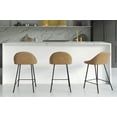 thumbnail image 2 of Inmod Dallas Counter Stool (Set of 2), 2 of 3