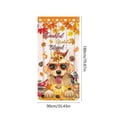 thumbnail image 3 of Fall Door Banner Cover,Autumn Harvest Animal Pattern Background for Front Door Patio Entryway 70.87x35.43 Inch, 3 of 6