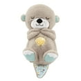thumbnail image 1 of Fisher-Price Soothe 'n Snuggle Otter Plush Baby Toy, Sound Machine with Breathing Motion, 1 of 7