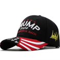 thumbnail image 1 of Embroidery Donald Trump 2024 Hat Usa Flag Great Again President Baseball Hats, 1 of 5