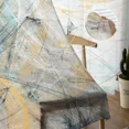 thumbnail image 6 of Art Line Retro Style Shabby Tulle Sheer Window Curtains for Living Room Bedroom Modern Tulle Voile Curtains ration, 6 of 7