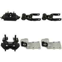 ECCPP Engine Motor Transmission Mount and Torque Strut Mount Set Fit for Chevrolet Uplander Venture & for Buick Terraza & Saturn Relay, V6 3.4L 3.5L 3.9L A2818 A2899 A2900 A2906