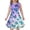 AB73 Purple, variant on Tisuna Stylish Dress For Girls Child Butterfly Print Sleeveless Crew Neck Dresses Fashion Teen Kids Loose Fit Summer Dress Purple Size 8-9 Years