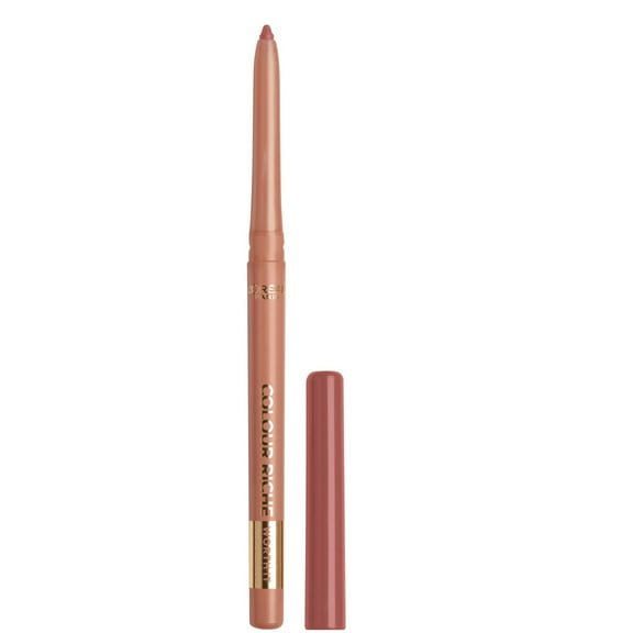 L'Oreal Paris Colour Riche Lip Liner Pencil, Creamy Lip Liner, Worth It, 0.01 oz