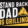 thumbnail image 3 of CafePress - Stand Back Dad Is Grilling T Shirt - Women's Traditional Fit Dark T-Shirt, 3 of 4