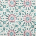 thumbnail image 2 of 16"x16" Simply Daisy Sun Tile Poly Accent Pillow, Teal Qty 1, 2 of 5