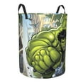 thumbnail image 2 of Hulk Super Hero Large Laundry Hamper, Collapsible Laundry Basket With Handles, Tall Storage Basket For Blanket, Toys, Dirty Clothes In Living Room, Bedroom, Bathroom, Nursery(M), 2 of 7