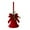 A, variant on CuiLiyq Christmas Bells Ornaments, Red Plastic Bells for Christmas Tree Wreath Garland Fireplace Decoration, Xmas Hanging Pendant For Holiday Wedding Party Decor (A)
