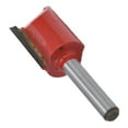 thumbnail image 2 of ANGGREK 2 Flute Router Bits, Straight Bit 1/4in Shank Trimming DIY Abrasion Resistance For Carpenter For Density Board For Solid Wood For MDF, 2 of 8