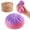 A001- Purple Pink Gradient, variant on Giant Glitter Dumpling, Giant Dumpling Squishy, Mega Rainbow Dumplings, Large Stress Relief Sensory Ball for Adults-1