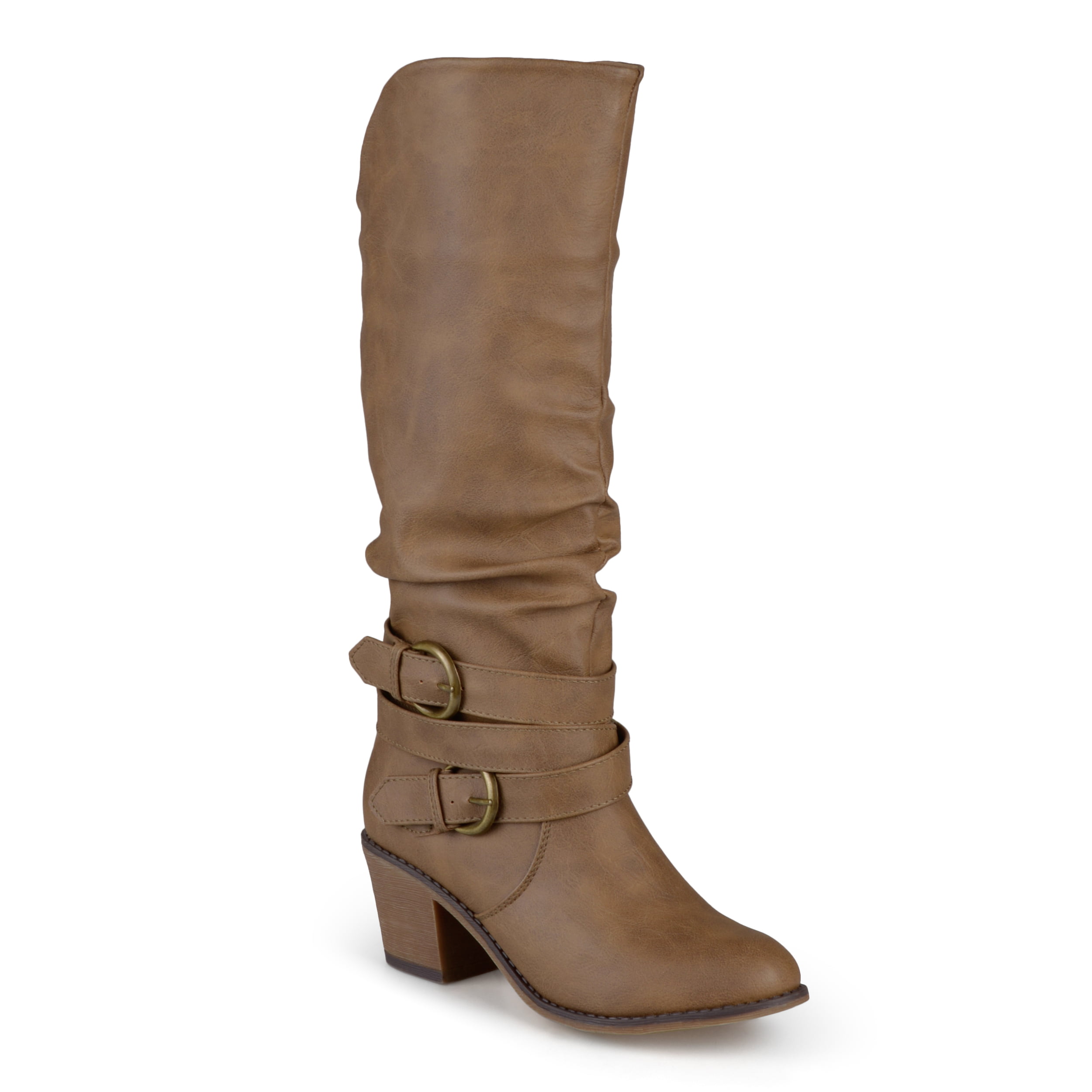 wide width slouch boots