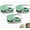green, variant on 3 Clip-on Beverage Holders – securely Hold Your Drinks Anytime, Anywhere; Beach Chair Cup Holder with Clips; Portable Cup Holder; Suitable for desks and Outdoor Locations