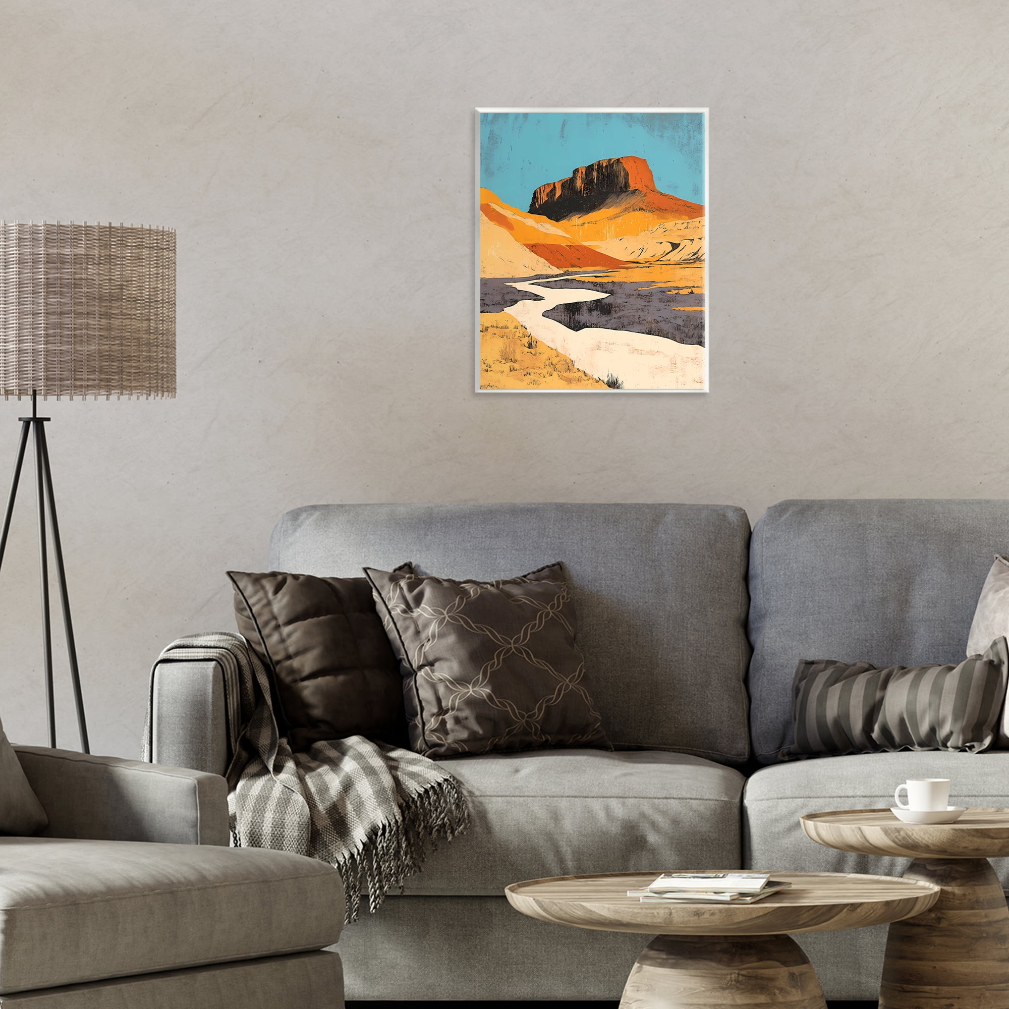 Stupell Industries Vintage Canyon Pass Wall Plaque Art, design by Walker Noble