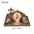 thumbnail image 2 of 2D Wooden Desktop Ornament A Must Have Decorative Blessing To Warm And Enhance Your Home, 2 of 4