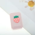 thumbnail image 5 of Unique Bargains 1 Set Contact Lens Case Contact Lens Container Contact Lens Carrier Strawberry Pattern 1.61"x2.4"x0.79" Pink, 5 of 5