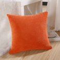 thumbnail image 2 of Lot de 2, Housse de Coussin Carrée Décorative en Velours Côtelé Doux, 2 of 2