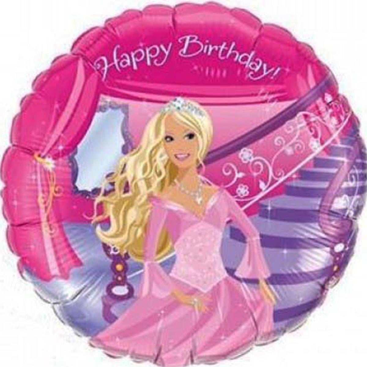 Barbie Balloon 18" ( Each ) - Walmart.com