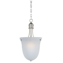 10048FTSN Maxim Lighting Logan-Three Light Pendant in Modern style-12.75 Inches wide by 26 inches high-Satin Nickel Finish -Traditional
