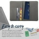 thumbnail image 4 of Funda para pasaporte Frienda Classic de piel sintética gris y rosa, 4 of 7