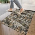 thumbnail image 4 of Abstract Green Camo Geometric Pattern Door Rugs,Washable Non Slip Door Mats Indoor,Decorative Door Mats,Entry Mat Indoor for Entrance,Bedroom,Kitchen,Bathroom,17"x30", 4 of 6