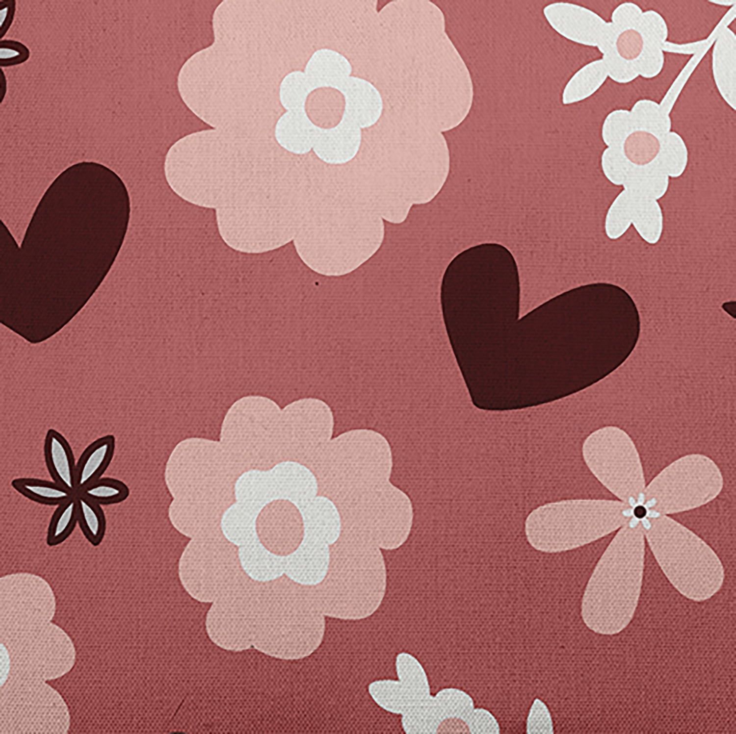 Simply Daisy 14 in x 20 in Pink Floral Polyester Decorative Lumbar Pillow