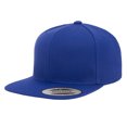 thumbnail image 1 of Yupoong - Gorra plana Clásica Modelo Snapback (Azul Real), 1 of 3