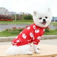 thumbnail image 4 of Cute Cartoon Printing Pattern Short Sleeve Pet Pullover Shirt Clothing for Dog Cat, 4 of 8
