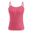 thumbnail image 4 of QHFBli Womens Shelf Bra Tank Tops Racerback Workout Camis Yoga Shirt Cotton Undershirt, 4 of 5