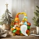 thumbnail image 5 of Statuilla Gnome de Jardin, Figura de Gnome Exterior, Regalo de San Valentín, Ornamento de Jardín Exterior, Estatua de Gnome de Madera, Accesorio de Jardin, Ideal para Terraza, Gnome de Jardin para, 5 of 6