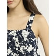 thumbnail image 4 of Time and Tru Women's Linen Blend Tank Top and Shorts Set, 2-Piece, Sizes XS-4X, 4 of 5