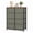 Dark green/8BC/31.50 x 11.81 x 36.42 inch, variant on Alvantor 8/9 Drawer Fabric Dresser, Storage Tower for Bedroom and Closet, Chest of Drawers with Sturdy Steel Frame & Wooden Top for Living Room, Entryway