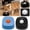 2PCS-3, variant on 2 Pack Dog Lick Bowl Slow Feeder Set, Interactive Dog Cat Enrichment Toy with Floating Ball Treat Dispenser Non Slip Base Anxiety Relief Licking Bowl for Puppy Kitten Mental Stimulation Black Blue
