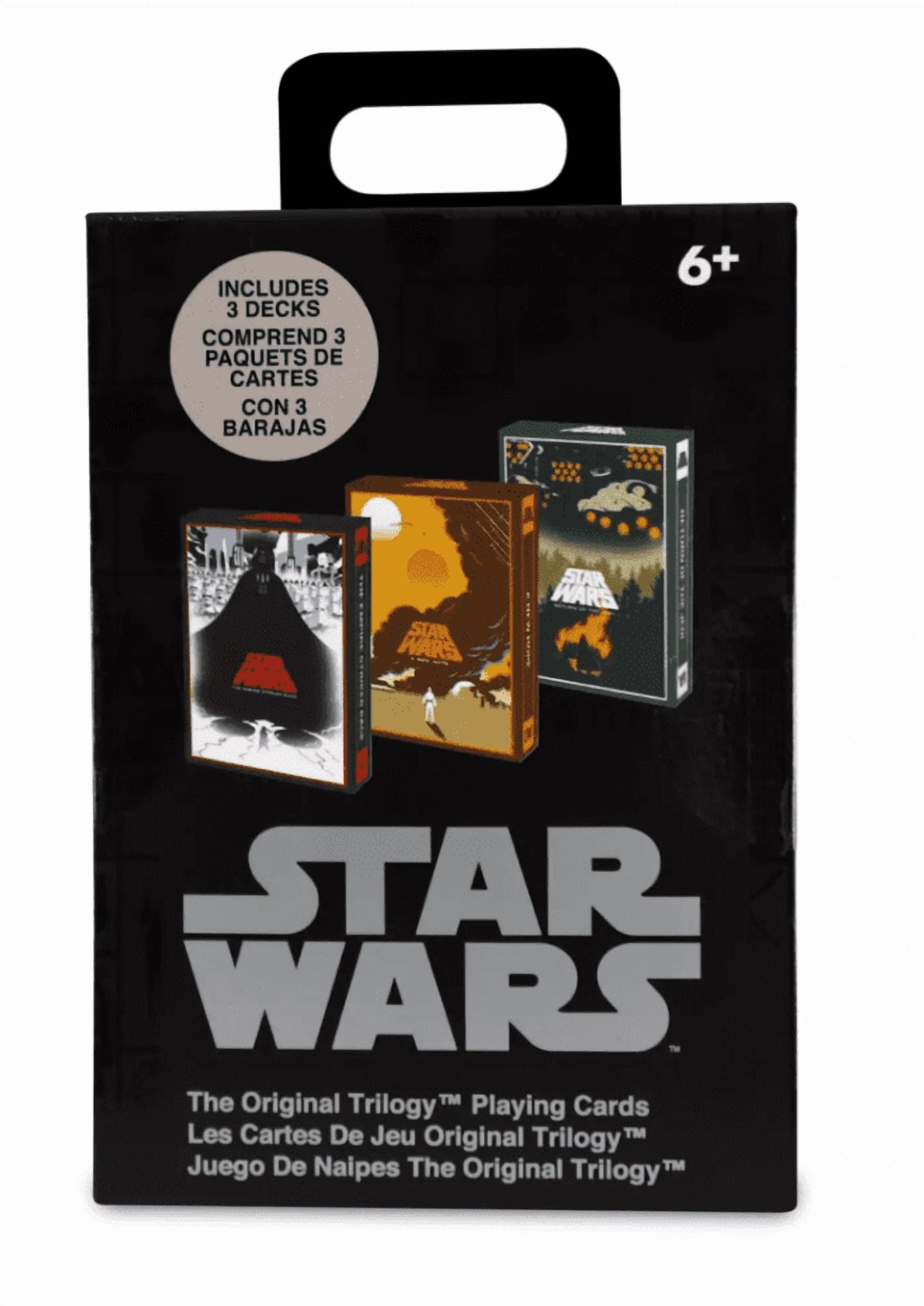 Disney Parks Star Wars Trilogy Playing Cards, Three-Pack Collector