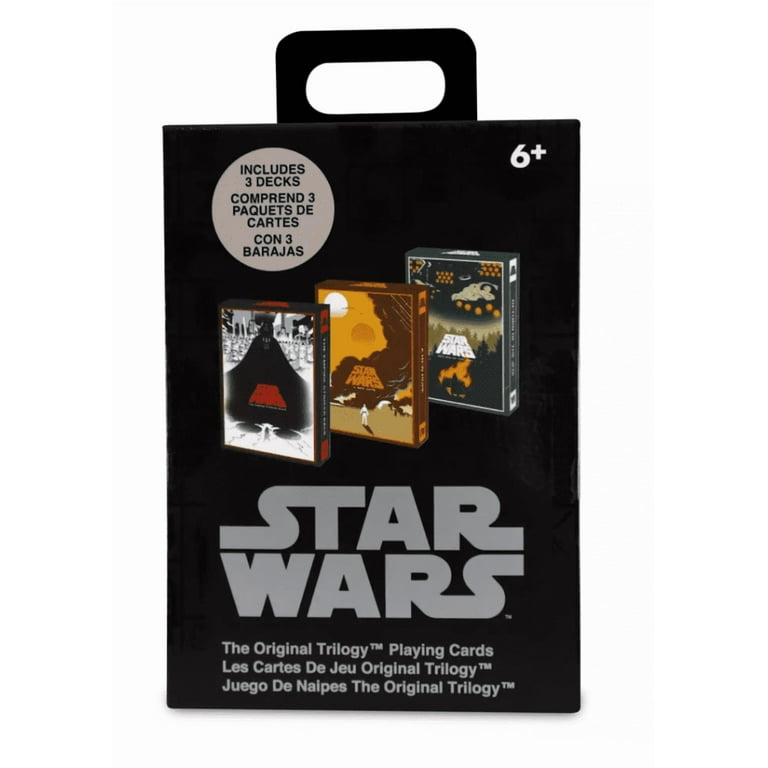 Disney Parks Star Wars Trilogy Playing Cards, Three-Pack Collector