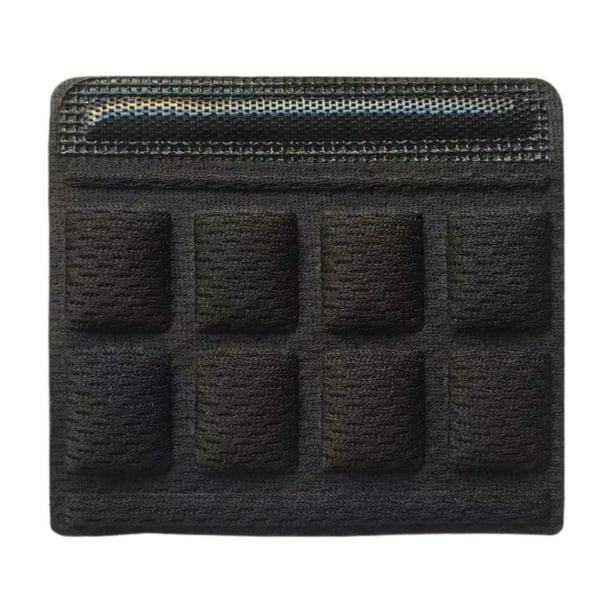Almohadilla de mentón para fútbol, funda para correa de mentón, funda protectora de mentón de repuesto para hombres y mujeres, almohadilla para mandíb Negro