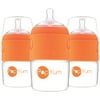 PopYum 5 oz Anti-Colic Formula Making/Mixing/Dispenser Baby Bottles, 3-Pack
